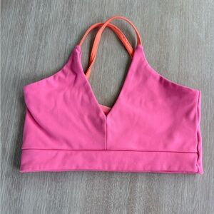 Five Dancewear Pink and Orange Bra AS
